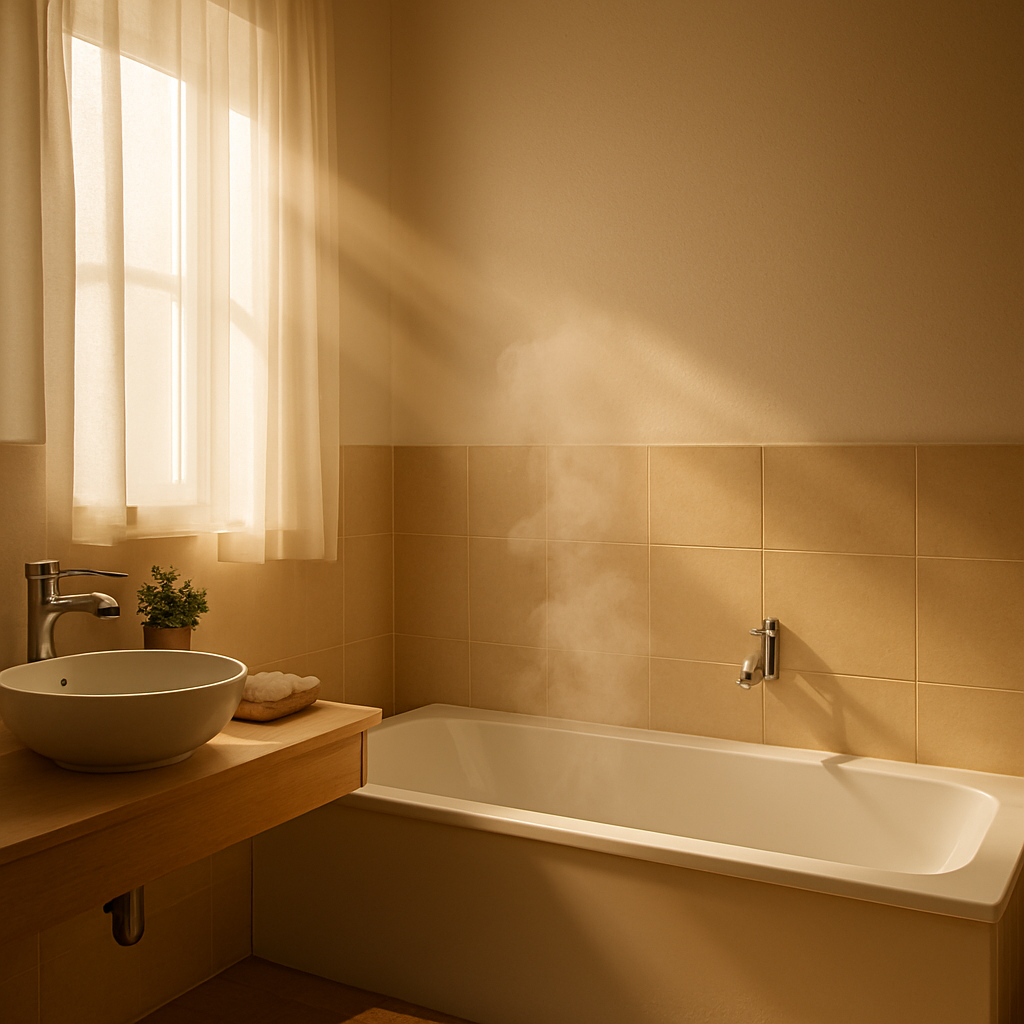 Technieker voert onderhoud uit